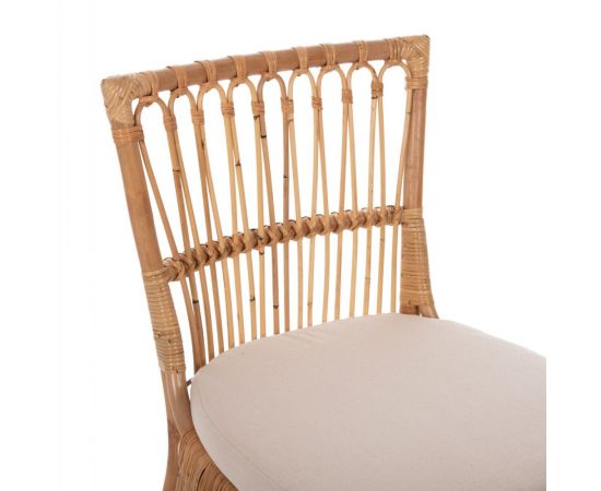 ΚΑΡΕΚΛΑ THALIN HM9834 RATTAN ΣΕ ΦΥΣΙΚΟ-ΜΑΞΙΛΑΡΙ ΣΕ ΛΕΥΚΟ 53x58x91Υεκ. - ΚΑΡΕΚΛΕΣ - ΠΟΛΥΘΡΟΝΕΣ ΕΣ. στο Milonadakis.gr