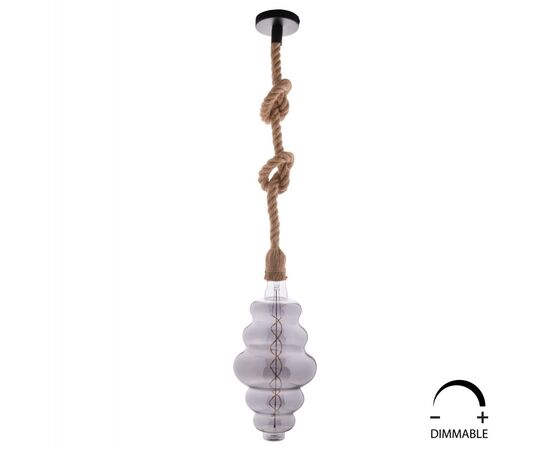 ΛΑΜΠΤΗΡΑΣ LED FILAMENT 8W E27 3000K SMOKE COLOR DIMMABLE HM4056.03 - ΦΩΤΙΣΜΟΣ ΟΙΚΟΝΟΜΙΑΣ στο Milonadakis.gr