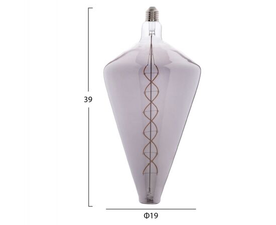 ΛΑΜΠΤΗΡΑΣ LED FILAMENT 8W E27 3000K SMOKE COLOR DIMMABLE  HM4054.03 - ΦΩΤΙΣΜΟΣ ΟΙΚΟΝΟΜΙΑΣ στο Milonadakis.gr