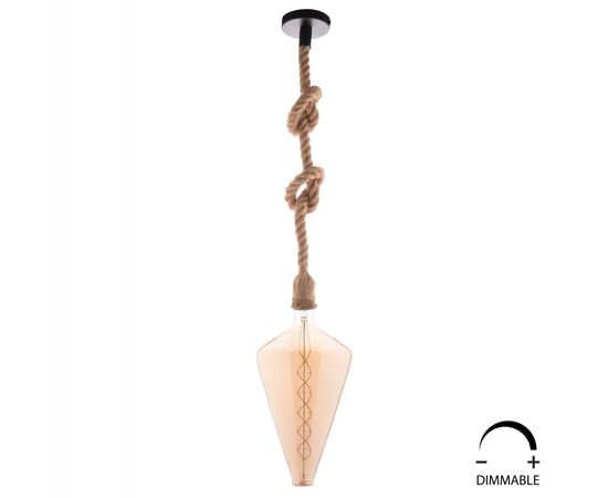ΛΑΜΠΤΗΡΑΣ LED FILAMENT 8W E27 3000K GOLD COLOR DIMMABLE HM4054.02 - ΦΩΤΙΣΜΟΣ ΟΙΚΟΝΟΜΙΑΣ στο Milonadakis.gr
