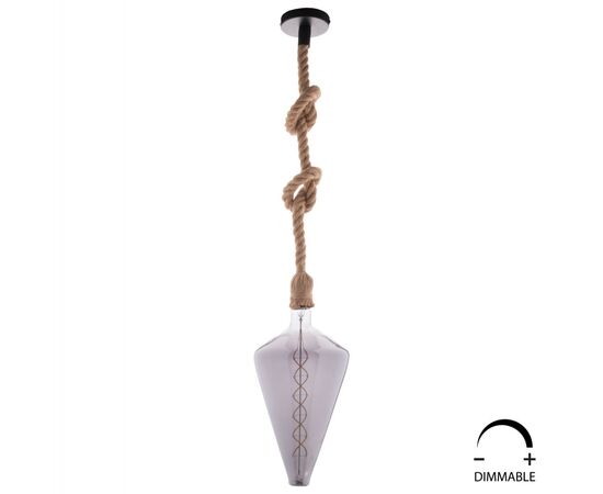 ΛΑΜΠΤΗΡΑΣ LED FILAMENT 8W E27 3000K SMOKE COLOR DIMMABLE  HM4054.03 - ΦΩΤΙΣΜΟΣ ΟΙΚΟΝΟΜΙΑΣ στο Milonadakis.gr