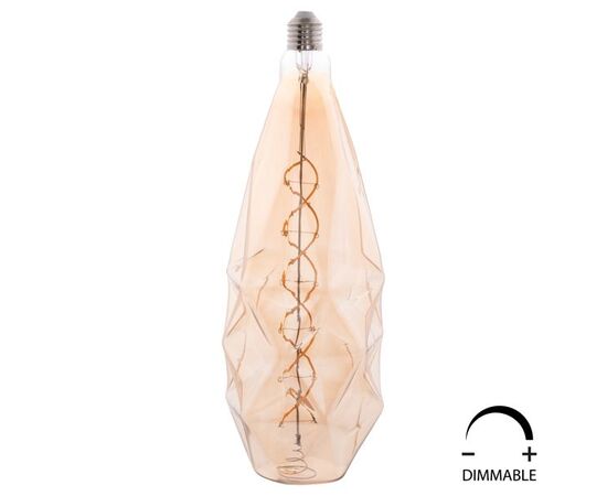 ΛΑΜΠΤΗΡΑΣ LED FILAMENT 8W E27 3000K GOLD COLOR DIMMABLE HM4058 - ΦΩΤΙΣΜΟΣ ΟΙΚΟΝΟΜΙΑΣ στο Milonadakis.gr