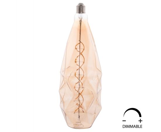 ΛΑΜΠΤΗΡΑΣ LED FILAMENT 8W E27 3000K GOLD COLOR DIMMABLE HM4058 - ΦΩΤΙΣΜΟΣ ΟΙΚΟΝΟΜΙΑΣ στο Milonadakis.gr