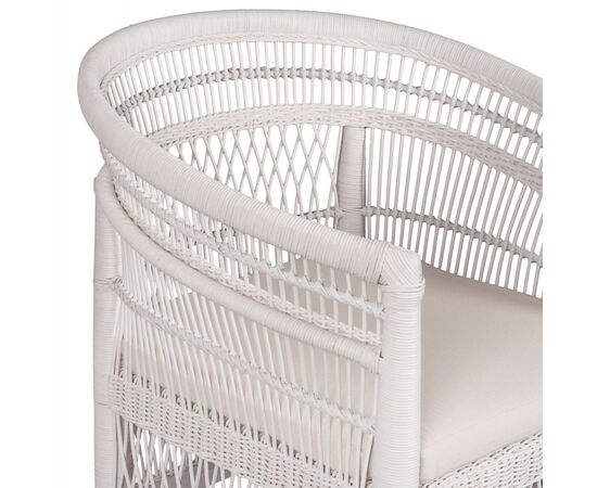 ΠΟΛΥΘΡΟΝΑ MALAWI HM9635.02 ΞΥΛΟ ΜΑΟΝΙ ΜΕ RATTAN ΛΕΥΚΟ-ΛΕΥΚΟ ΜΑΞΙΛΑΡΙ 80x70x86Υεκ. - ΚΑΡΕΚΛΕΣ - ΠΟΛΥΘΡΟΝΕΣ στο Milonadakis.gr