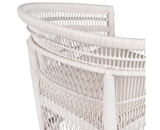 ΠΟΛΥΘΡΟΝΑ MALAWI HM9635.02 ΞΥΛΟ ΜΑΟΝΙ ΜΕ RATTAN ΛΕΥΚΟ-ΛΕΥΚΟ ΜΑΞΙΛΑΡΙ 80x70x86Υεκ. - ΚΑΡΕΚΛΕΣ - ΠΟΛΥΘΡΟΝΕΣ στο Milonadakis.gr