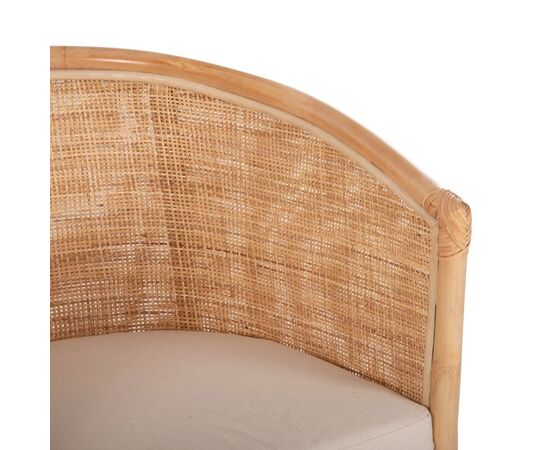 ΠΟΛΥΘΡΟΝΑ APRON HM9818 RATTAN ΠΛΕΚΤΟ ΣΕ ΦΥΣΙΚΟ-ΛΕΥΚΟ ΜΑΞΙΛΑΡΙ 75x70x85Υεκ. - ΚΑΡΕΚΛΕΣ - ΠΟΛΥΘΡΟΝΕΣ στο Milonadakis.gr