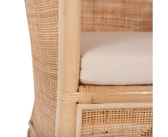 ΠΟΛΥΘΡΟΝΑ APRON HM9818 RATTAN ΠΛΕΚΤΟ ΣΕ ΦΥΣΙΚΟ-ΛΕΥΚΟ ΜΑΞΙΛΑΡΙ 75x70x85Υεκ. - ΚΑΡΕΚΛΕΣ - ΠΟΛΥΘΡΟΝΕΣ στο Milonadakis.gr