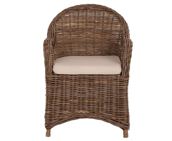 ΠΟΛΥΘΡΟΝΑ ΜΕ ΕΚΡΟΥ ΜΑΞΙΛΑΡΙ KEYLA HM9536 ΚΑΦΕ RATTAN 63x65x87Υεκ. - ΚΑΡΕΚΛΕΣ - ΠΟΛΥΘΡΟΝΕΣ στο Milonadakis.gr