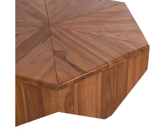 ΤΡΑΠΕΖΙ ΣΑΛΟΝΙΟΥ HEXAGON HM9790 ΞΥΛΟ ΤΕΑΚ ΣΕ ΦΥΣΙΚΟ 114x99x34Yεκ. - ΤΡΑΠΕΖΑΚΙΑ ΣΑΛΟΝΙΟΥ στο Milonadakis.gr