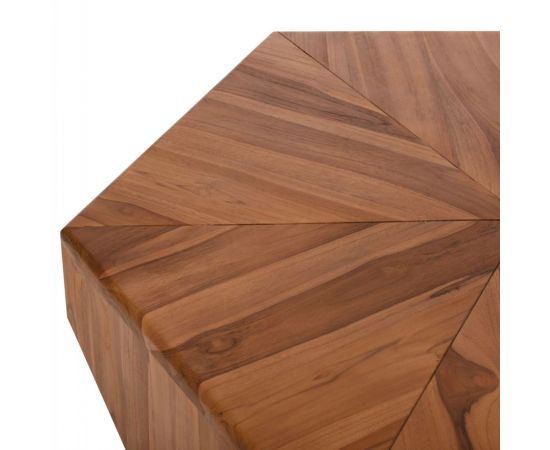 ΤΡΑΠΕΖΙ ΣΑΛΟΝΙΟΥ HEXAGON HM9790 ΞΥΛΟ ΤΕΑΚ ΣΕ ΦΥΣΙΚΟ 114x99x34Yεκ. - ΤΡΑΠΕΖΑΚΙΑ ΣΑΛΟΝΙΟΥ στο Milonadakis.gr