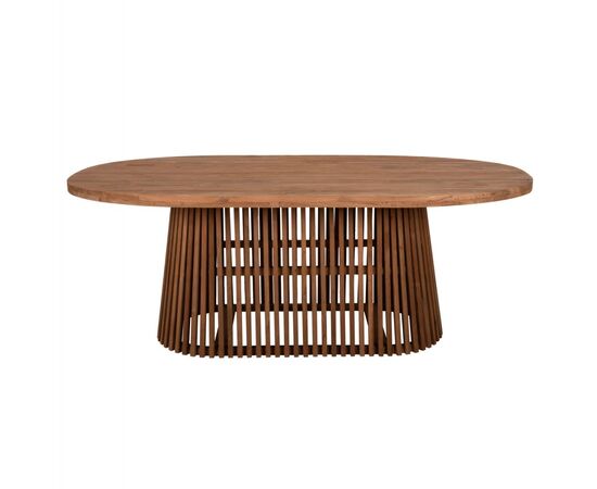 ΤΡΑΠΕΖΙ ΤΡΑΠΕΖΑΡΙΑΣ REMIK HM9835 RECYCLED ΤΕΑΚ ΣΕ ΦΥΣΙΚΟ 100x200x75,5Yεκ. TOP 4εκ. - ΤΡΑΠΕΖΙΑ ΚΟΥΖΙΝΑΣ στο Milonadakis.gr