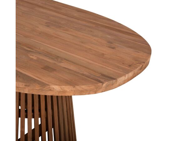 ΤΡΑΠΕΖΙ ΤΡΑΠΕΖΑΡΙΑΣ REMIK HM9835 RECYCLED ΤΕΑΚ ΣΕ ΦΥΣΙΚΟ 100x200x75,5Yεκ. TOP 4εκ. - ΤΡΑΠΕΖΙΑ ΚΟΥΖΙΝΑΣ στο Milonadakis.gr